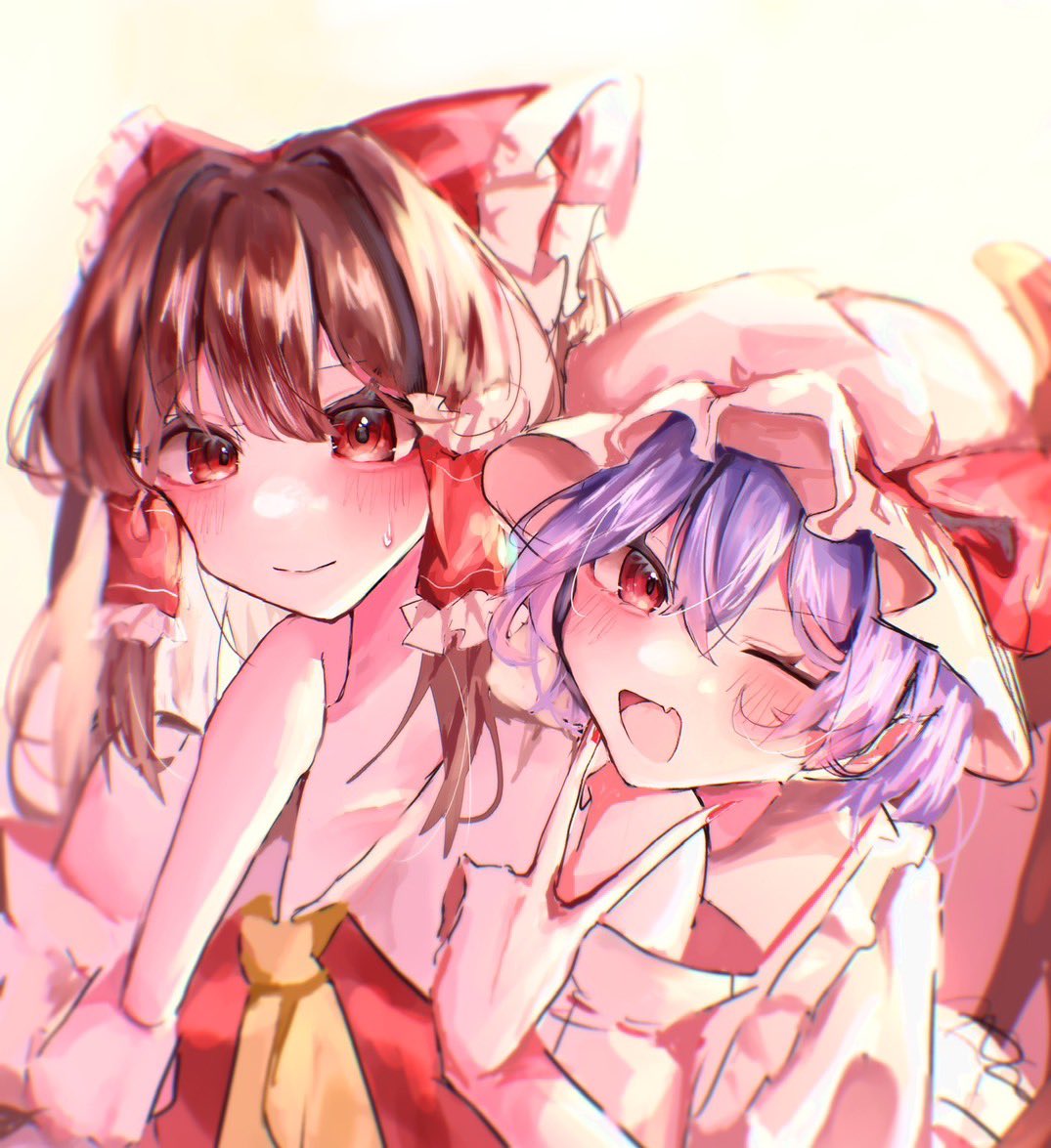 霊夢とレミリア #東方project
