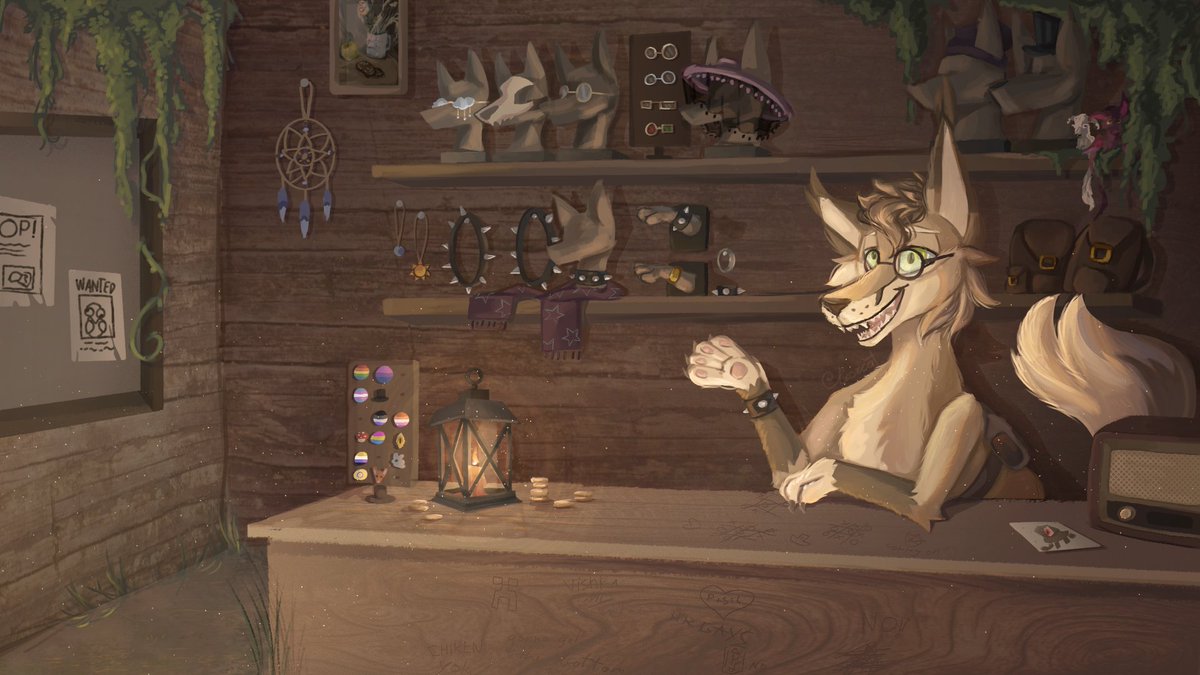 _Exorcat_'s tweet photo. Monty. Banner for @F0XS0ULS game on ROBLOX 🦊

#foxsoulsroblox #digitalart #feralart https://t.co/zqoVumKgaH