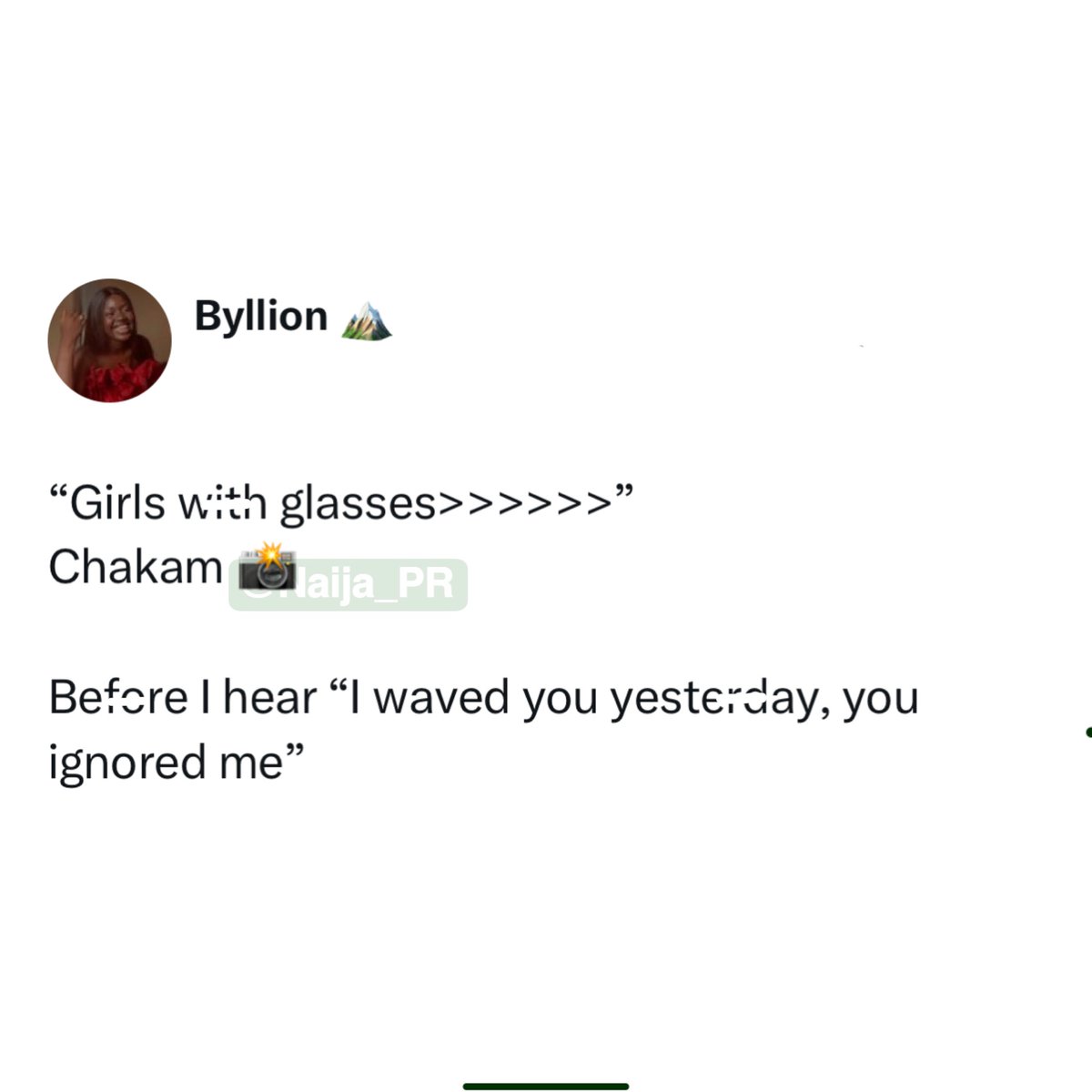 Naija tweet media
