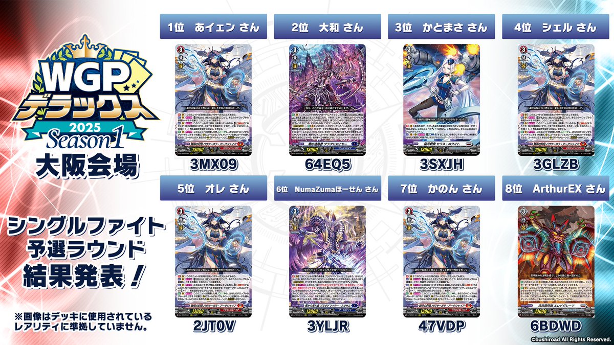 WGPデラックス2025シーズン1 サイドイベントチケット54枚 WGPデラックス2025シーズン1 サイドイベントチケット54枚 ヴァンガード