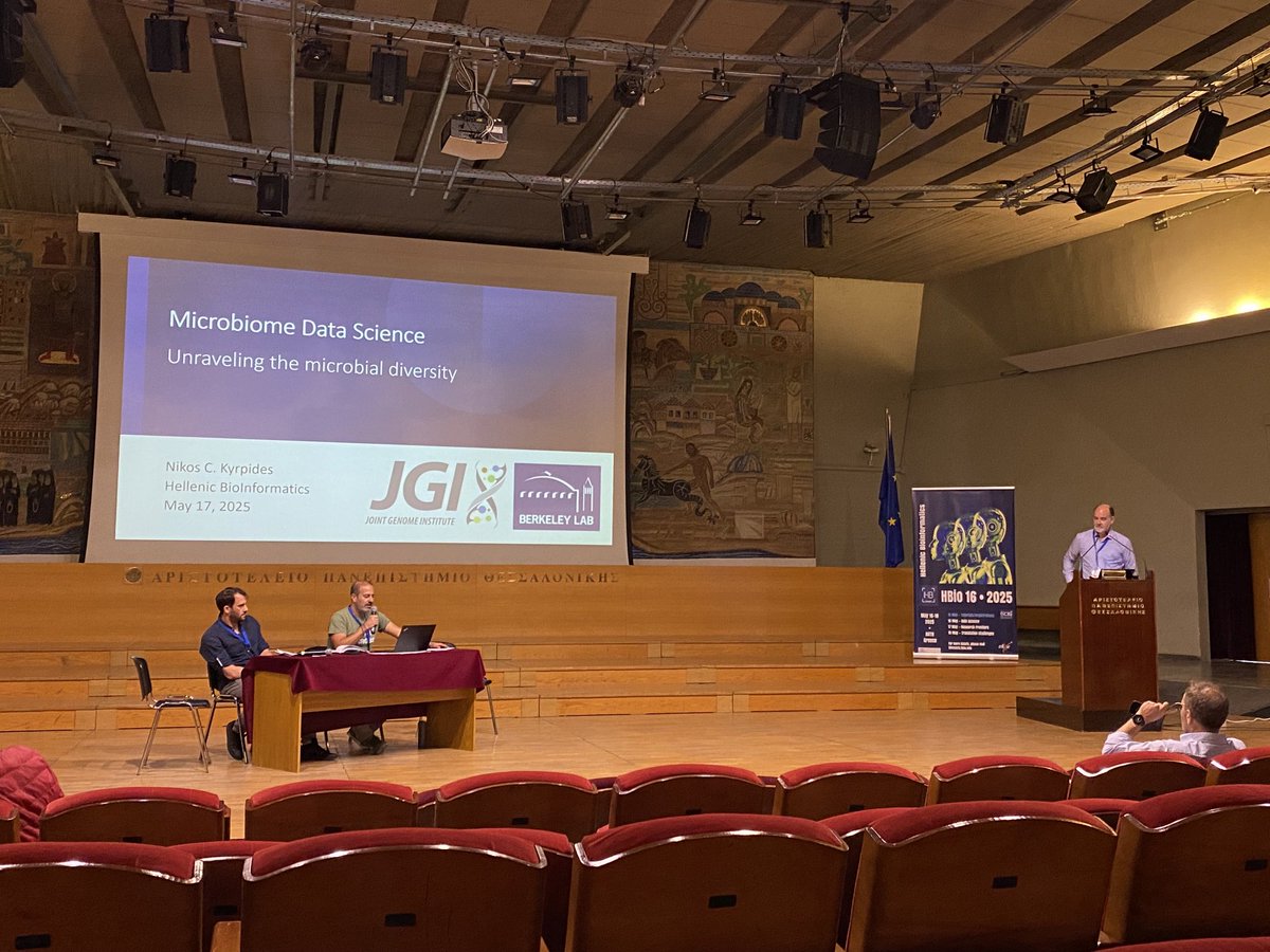 stefano campanaro (@campanarostef) on Twitter photo Amazing talk of β¦<a href="/kyrpides/">Nikos Kyrpides</a>β© at the #HBIO 16 congress on the investigation of dark matter of #microbial diversity ππ Amazing talk of β¦<a href="/kyrpides/">Nikos Kyrpides</a>β© at the #HBIO 16 congress on the investigation of dark matter of #microbial diversity ππ