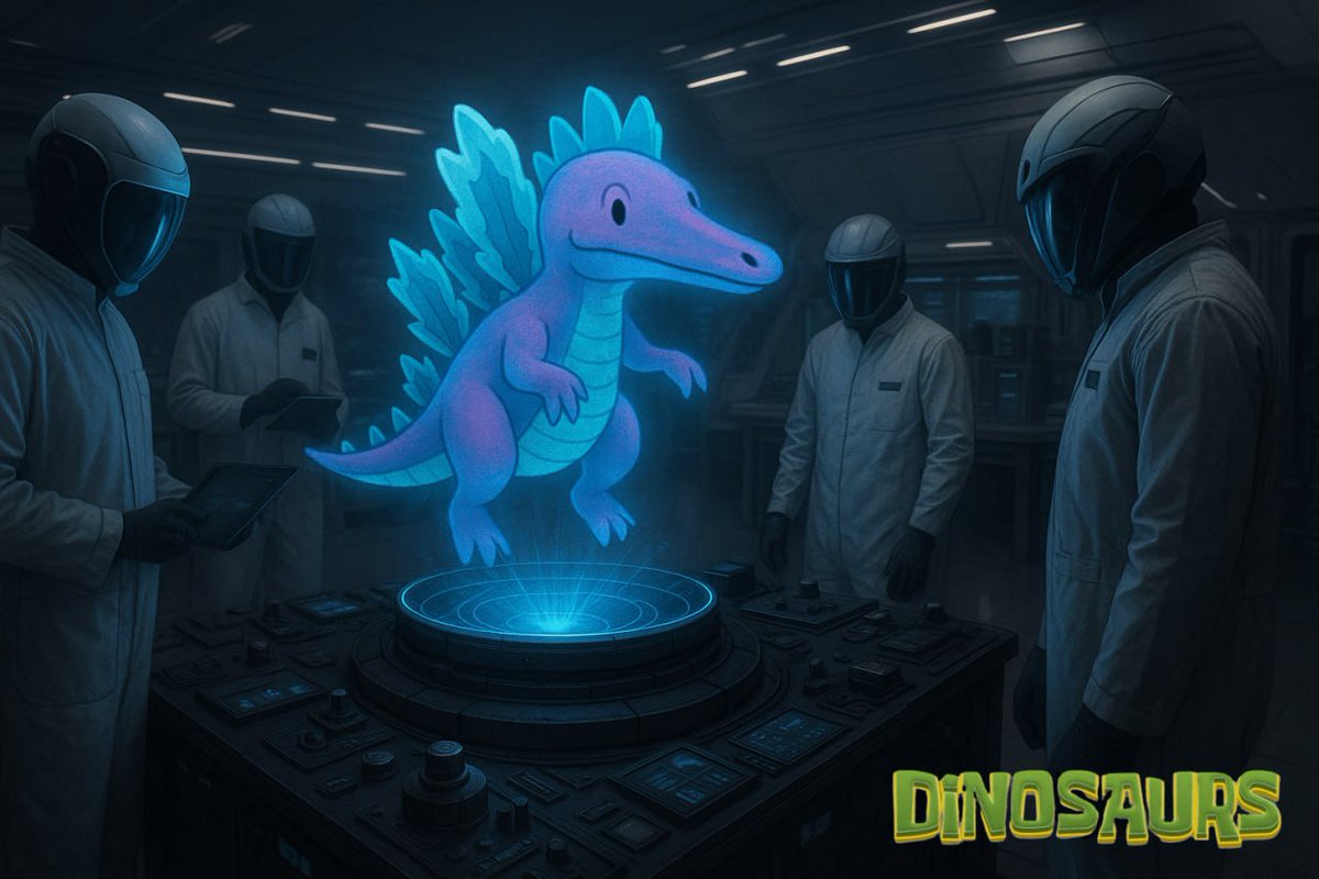 The future is here - and it’s powered by the unstoppable potential of this dinosaur legend. 💫🦕       
                                                                                           #Dinosaurs #DINO #JasonFurie #MattFurie