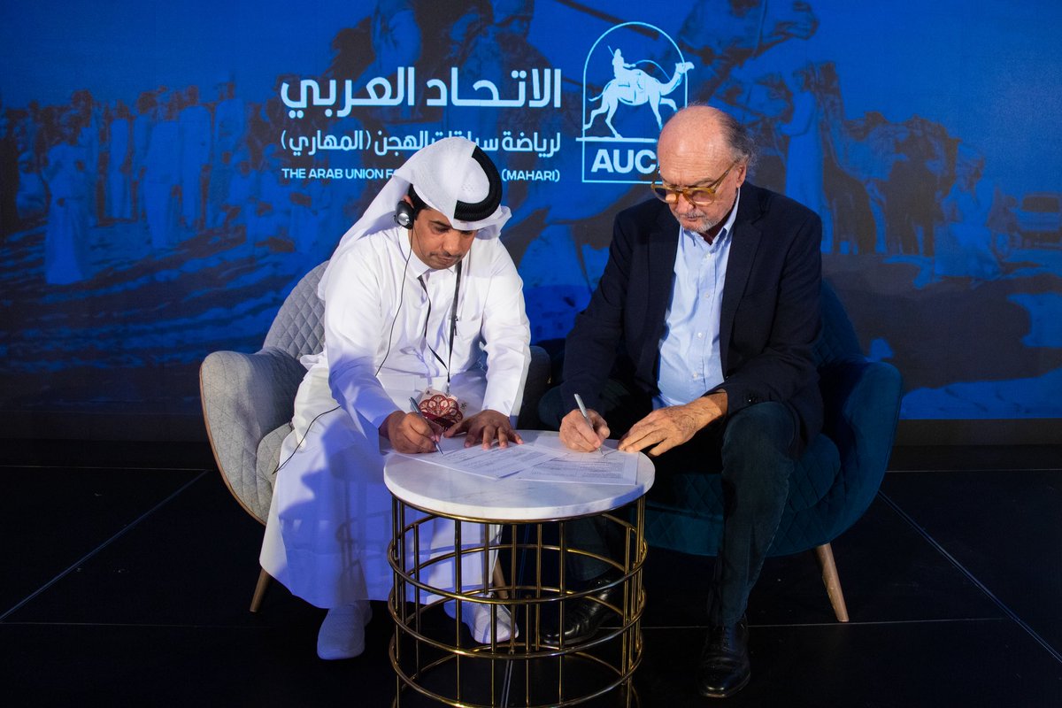 1️⃣ بتكليف من سعادة رئيس الاتحاد العربي للهجن عبد الله بن محمد الكواري، وبدعم من الجمعية العمومية 
شاركت في المؤتمر 78 للاتحاد الدولي للصحافة الرياضية – الرباط 2025، حيث وقّعنا اتفاقية تعاون استراتيجية مع AIPS لتعزيز الحضور الإعلامي لرياضة الهجن
  #AIPS #الاتحاد_العربي_للهجن