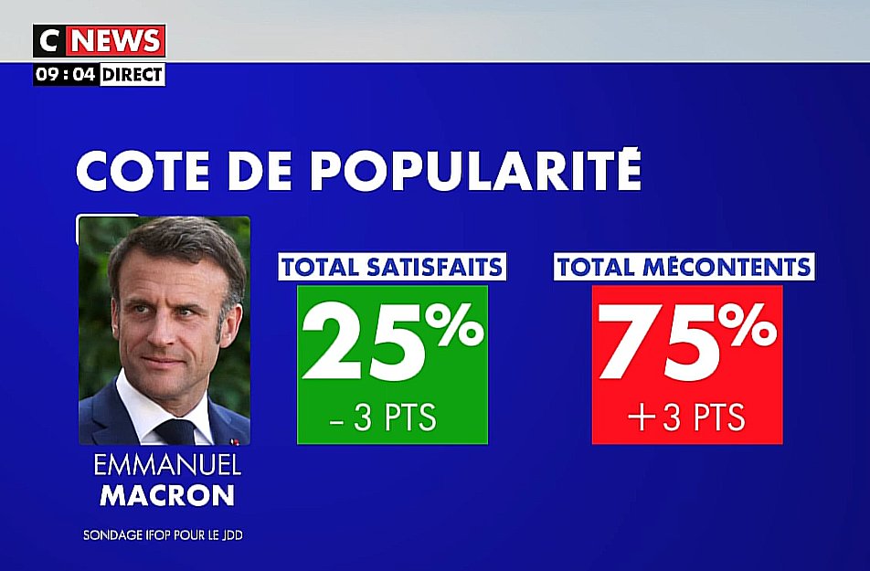 L'opération séduction a semble t il échouée :