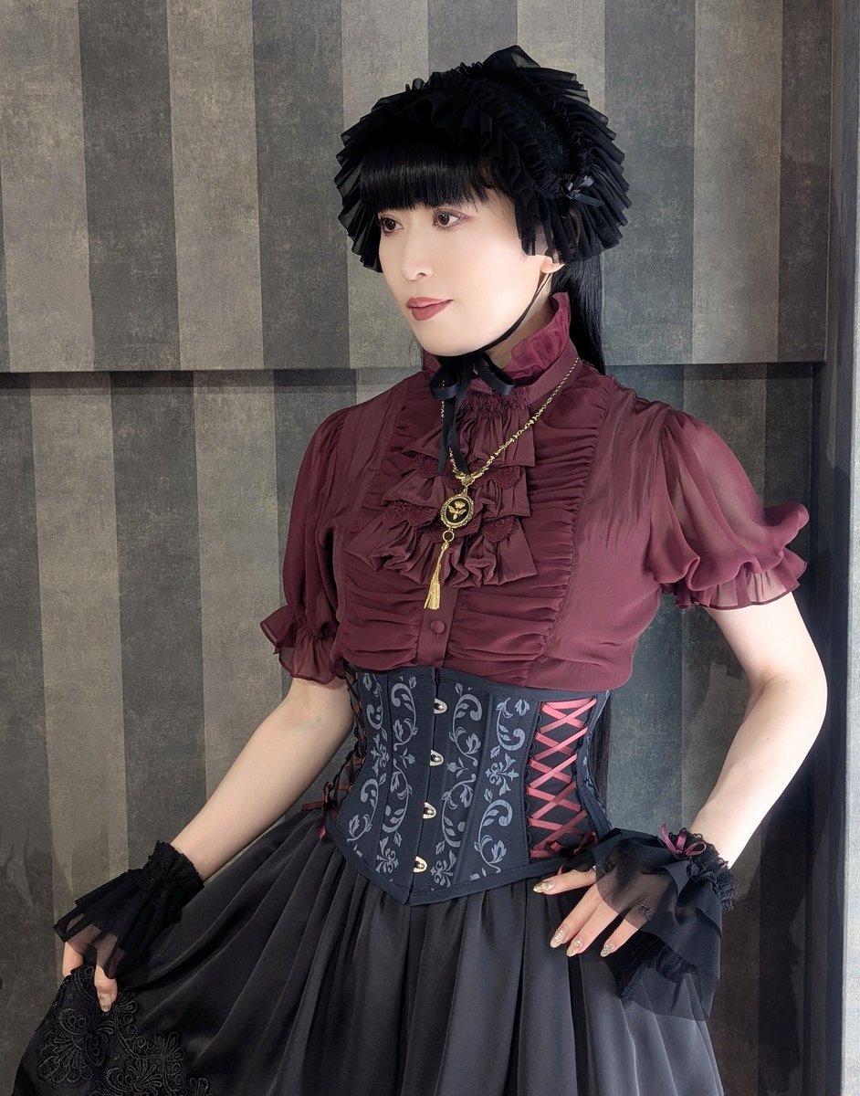 アビエタージュ/ミニコルセット・ブラウン系・サイズ4 受注生産