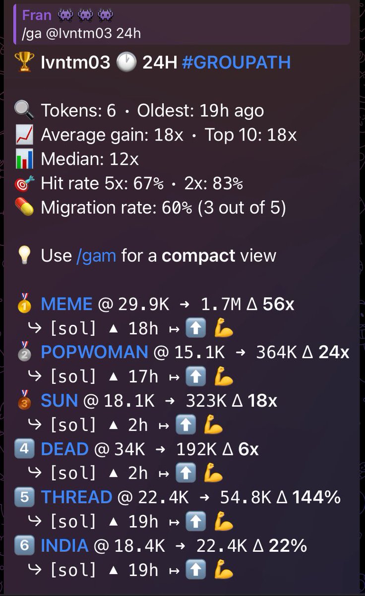 🔥 ¡Nuestro becario está IMPARABLE!
Y no es el único en el equipo. 💪

🚀 ¡Volamos alto! A un paso del TOP 100 en el ranking de calls.

Sin bots, sin trucos: puro instinto, búsquedas y filtros al 100%. 😎

¡Únete ya! En breve cerramos el grupo

👉 <a href="/RickBurpBot/">Rick Chainley</a>
#RankingCalls