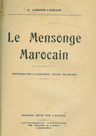 veritetoujours1's tweet image. Le mensonge, la falsification historique et l'usurpation d'identité culturelle et imprégné dans l'adn du marrakech (actuel maroc 🇨🇵🇲🇦).