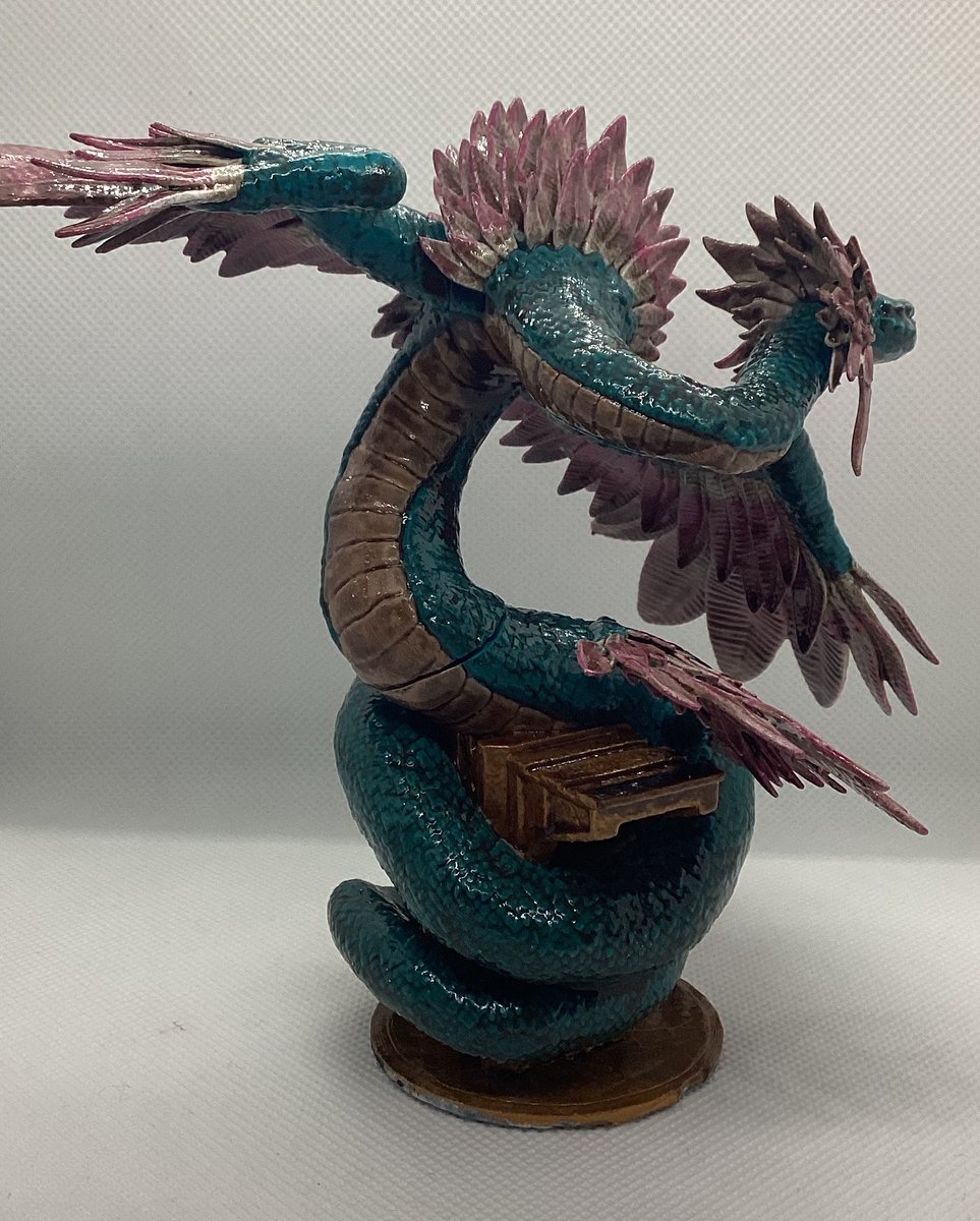 93Daffe's tweet photo. Finished painting a coatle.

#dndartist #pathfinder #miniaturepainting #miniature #TRPG https://t.co/w8s5rhLY96