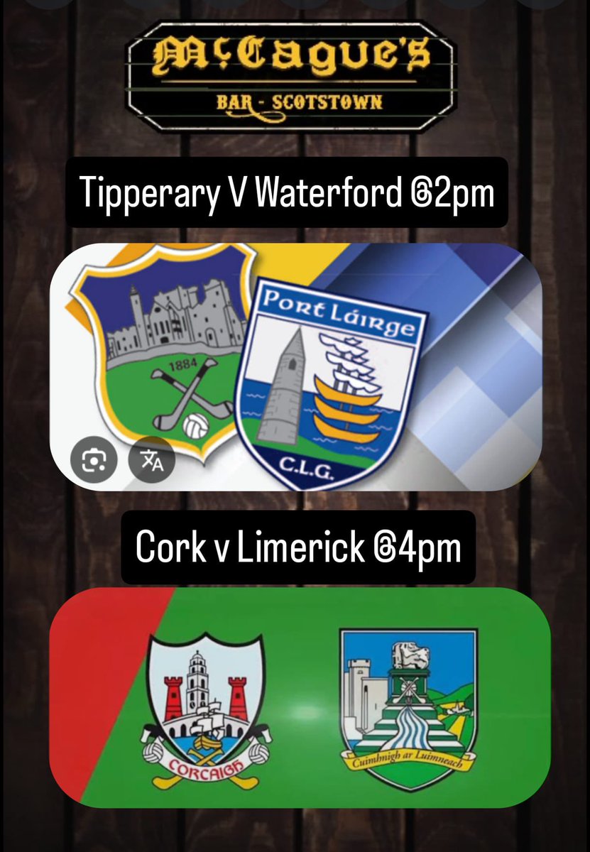 Bígí linn do na cluichí inniu. Cluichí beo ar <a href="/RTEgaa/">RTÉ GAA</a>