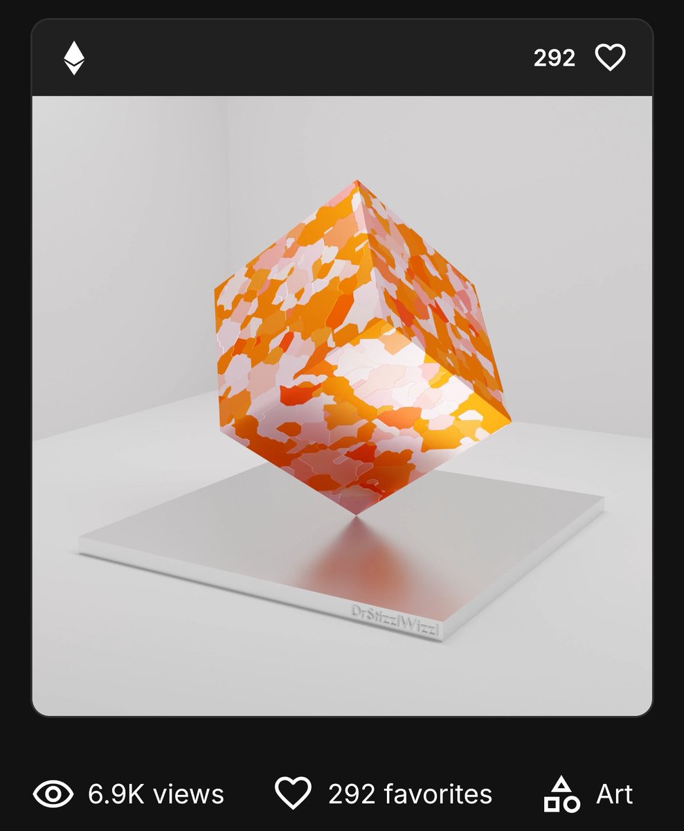 ♥️SOLD♥️
Impossible Blocks <a href="/opensea/">OpenSea</a>
💎430 Holders

🔗 Check the Collection:
opensea.io/collection/drs… 

#OpenSeaNFT #NFT #NFTCommunity #NFTcollection #nftcollector #NFTParis #NFTartist #nftart #NFTdrops #CryptoCommunity #NFTNYC2025 #NFTs #cryptomarket #NFTSales #crypto