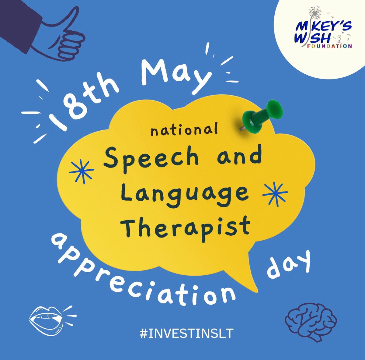 Today is the day! HAPPY NATIONAL SPEECH &amp; LANGUAGE DAY! how many retweets can we get? Share your stories below ⬇️ 

#nationalSALTday #speechandlanguageday