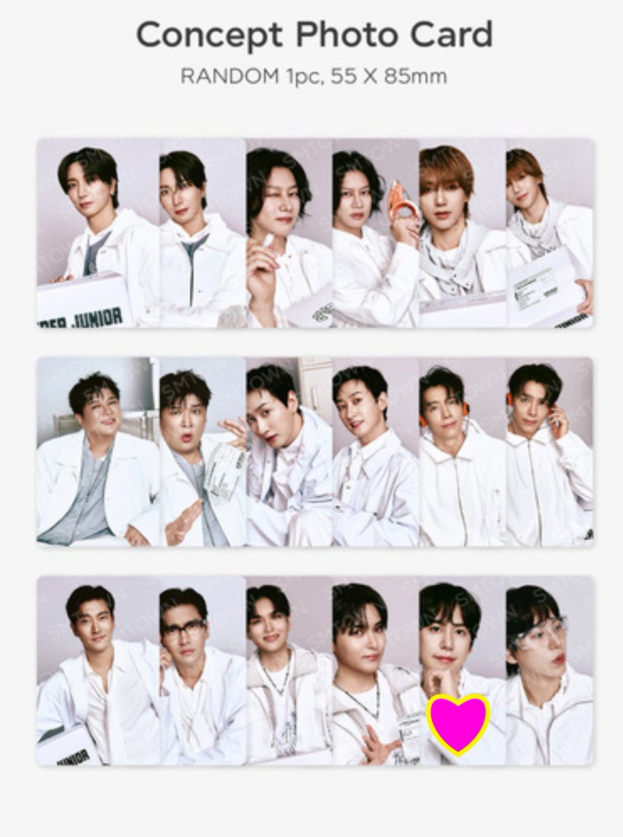 【交換希望】
SUPER JUNIOR 
SEASONS GREETING 2025
MD トレカ ラントレ B ver.
【譲】ヒチョル ヒニム（1枚目画像）
【求】キュヒョン ギュ（2枚目画像♡マーク）

《郵送交換希望》同日発送可
硬化ケース、スリーブケース、クリポ（追跡番号付）