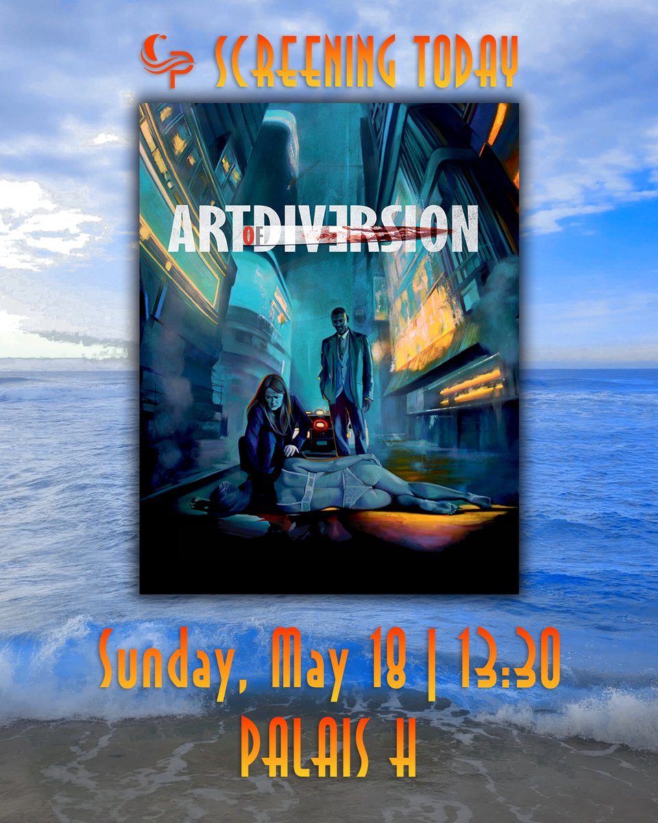 🩸 ART OF DIVERSION 🎨  ⁠
 ⁠
Don't miss the screening TODAY at Palais H!  ⁠
 ⁠
Art of Diversion follows Mary, an art history student, in New York, pursued by a serial killer sibling duo aiming to claim her as an art prize ⁠
 ⁠
𝘵𝘢𝘨𝘴: #cannes2025 #cannesfilmfestival