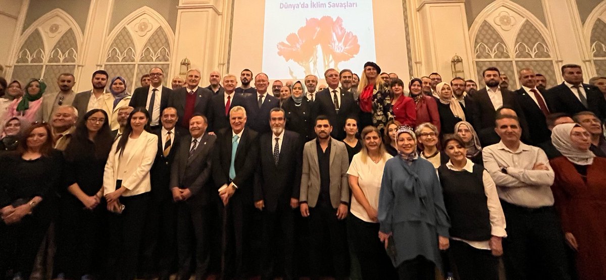 Chemtrails ve İklim Sempozyumu’nda  sunumumuzu yaptık. Proğrama katkı sunan herkese teşekkür ediyorum.