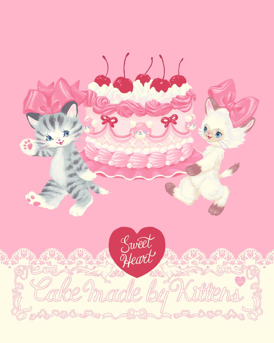 MsLUTRA's tweet photo. 🎂🎀🐈⬛🐈🍒
#MsLUTRA https://t.co/qTXaNaSmu9