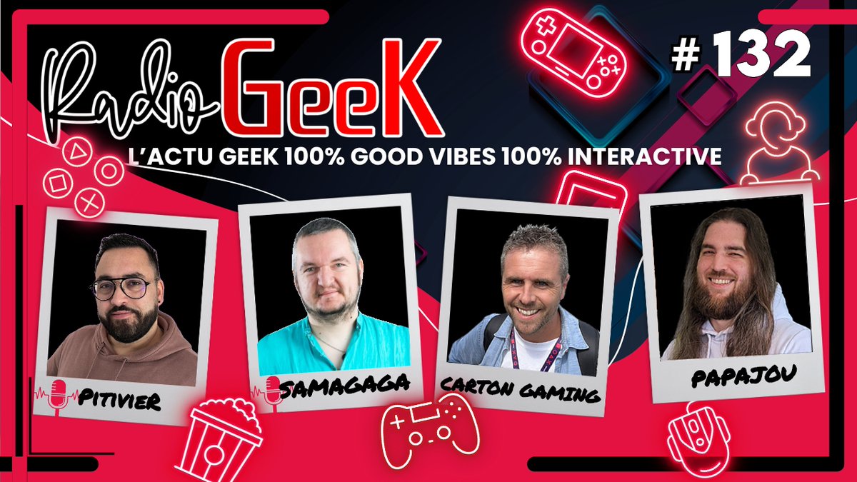 PιτινιεЯ ❤️💛 #Famille2Geek (@pitivier062) on Twitter photo RDV Lundi Soir à 21h15 pour une #RadioGEEK de fou !!!
Avec <a href="/Samagaga_/">Samagaga_New Account-FollowBack</a> <a href="/PAPAJ0U/">PAPAJOU</a> et <a href="/CarTon_Gaming/">CarTon_Gaming 🎮</a>
Au programme:
▶️ #GearsOfWarReloaded
▶️ #MindsEyeGame
▶️ #ClairObscurExpedition33
▶️ #DOOMTheDarkAges
▶️ #GTA6
▶️ #ThePrecinct
et bien d'autres
youtube.com/live/EQX10DSl9… RDV Lundi Soir à 21h15 pour une #RadioGEEK de fou !!!
Avec <a href="/Samagaga_/">Samagaga_New Account-FollowBack</a> <a href="/PAPAJ0U/">PAPAJOU</a> et <a href="/CarTon_Gaming/">CarTon_Gaming 🎮</a>
Au programme:
▶️ #GearsOfWarReloaded
▶️ #MindsEyeGame
▶️ #ClairObscurExpedition33
▶️ #DOOMTheDarkAges
▶️ #GTA6
▶️ #ThePrecinct
et bien d'autres
youtube.com/live/EQX10DSl9…