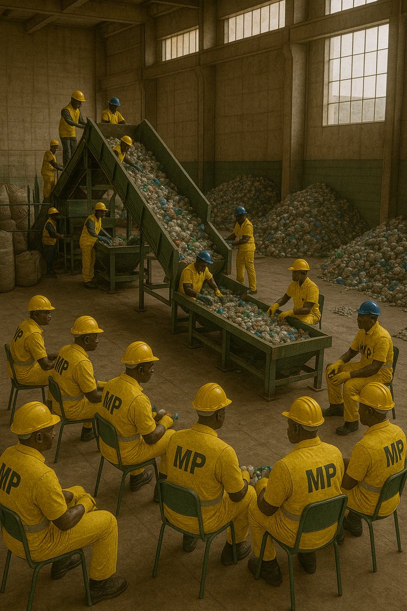 PeterOkwoko's tweet image. With everything happening in the Ugandan Parliament, perhaps it's time the building was repurposed into a plastic recycling facility—where citizens could mandate those greedy MPs to sort waste for two months before being peacefully retired to their homes.
#MingKeken
