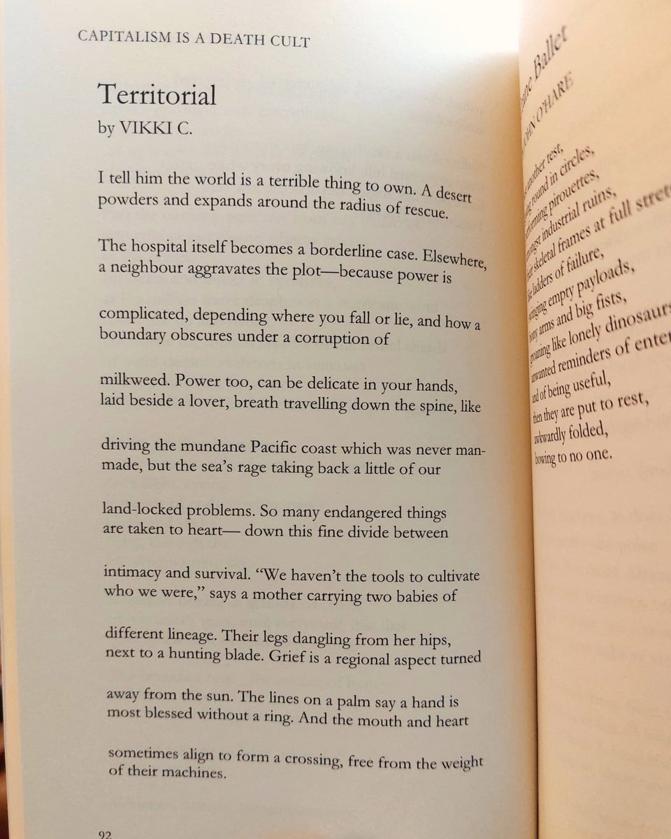 Honoured to be part of this powerful synergy of global voices, writing on a theme of topical importance. 

Thank you to EIC Rebecca Rijsdijk at Sunday Mornings at the River for including my poem 'Territorial'  🖤 

#poetry #anthology #poetrycommunity #writingcommunity #justice