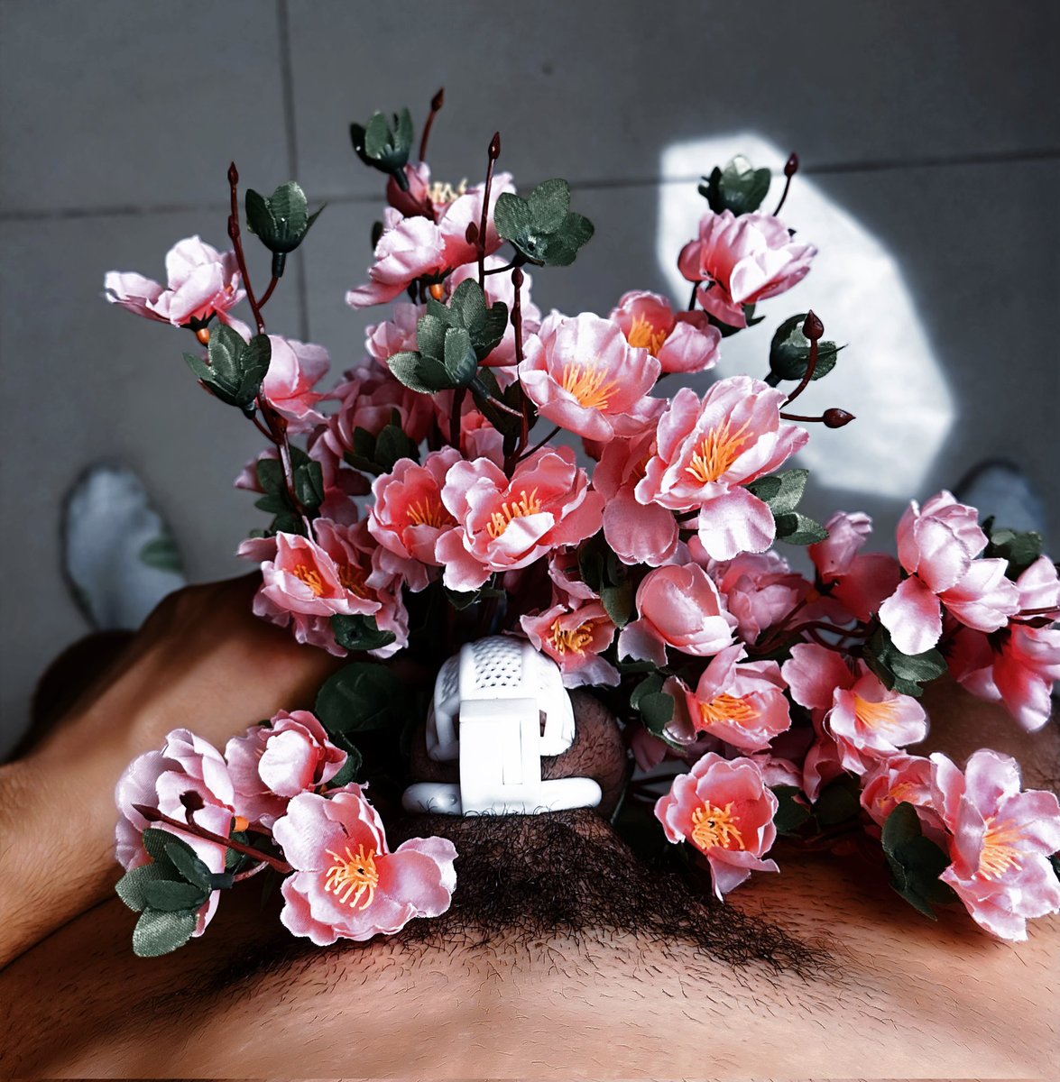 最近都没有热度，都不想发东西了😑😑😑  #锁奴挑战  #锁吊 #锁