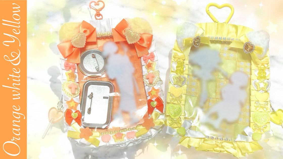 Azumana_shops's tweet photo. 新 商 品 ⌇推し活アクスタポーチ

┈┈┈🩷┈🧡┈💛┈🩵┈💜┈┈┈

✦大きめアクスタや缶バッジも入る！

✦かわいいカラーのハート型金具
　↳キャンディーチャームも♡🍭

✦透明ポケット/取り外せる背景
　↳背面にトレカも隠せる♡

┈┈┈🩷┈🧡┈💛┈🩵┈💜┈┈┈

 #推し活グッズ #デコケース https://t.co/mSHq0e3ooz