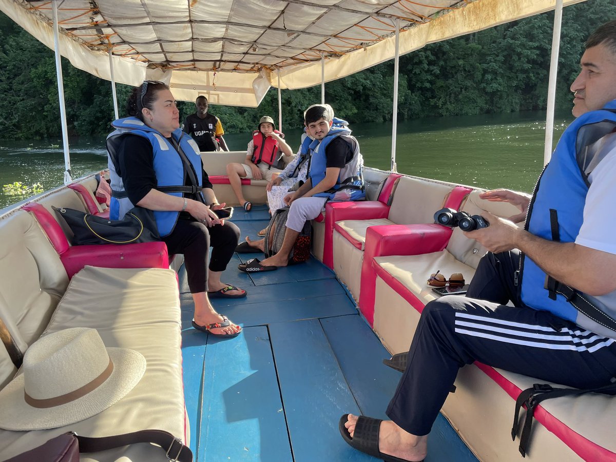 emmatours_j's tweet photo. "Nile River Bliss

Relax and unwind on a scenic boat cruise with Emma Tours Jinja. Book now!

#NileRiver #Jinja #BoatCruise #EmmaTours" https://t.co/km6dKfdUmf