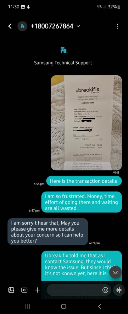 ManavPoddar17's tweet photo. HORRIBLE EXPERIENCE - I told @SamsungSupport my phone was from the Philippines—they still sent me to @uBreakiFix. Spent money on Uber, lost time, and frustration, they refused service. This is how you treat loyal customers?@SamsungUS @Asurion @bbb_us @FTC
 #ConsumerJustice https://t.co/cKhYaP9NMA