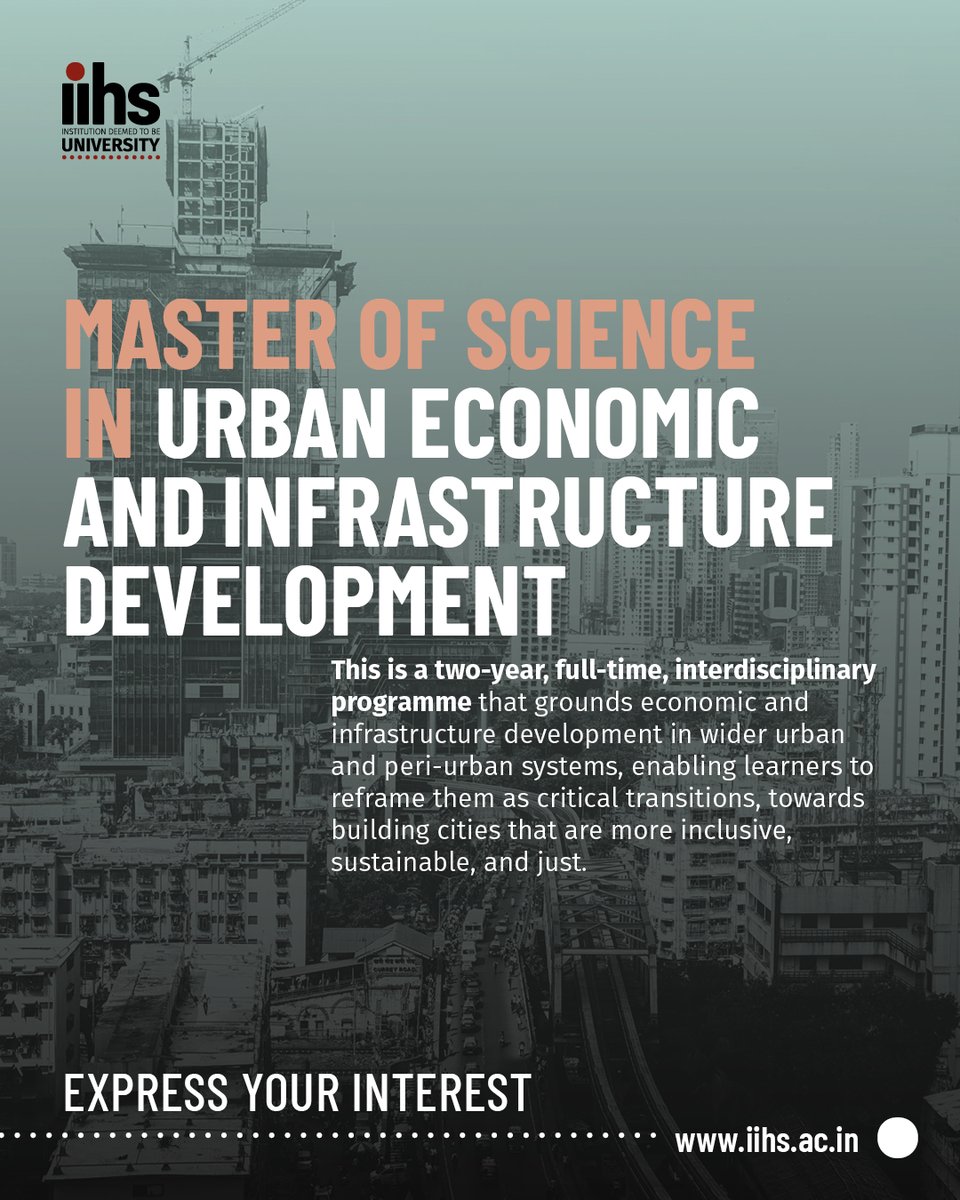 Indian Institute for Human Settlements tweet media