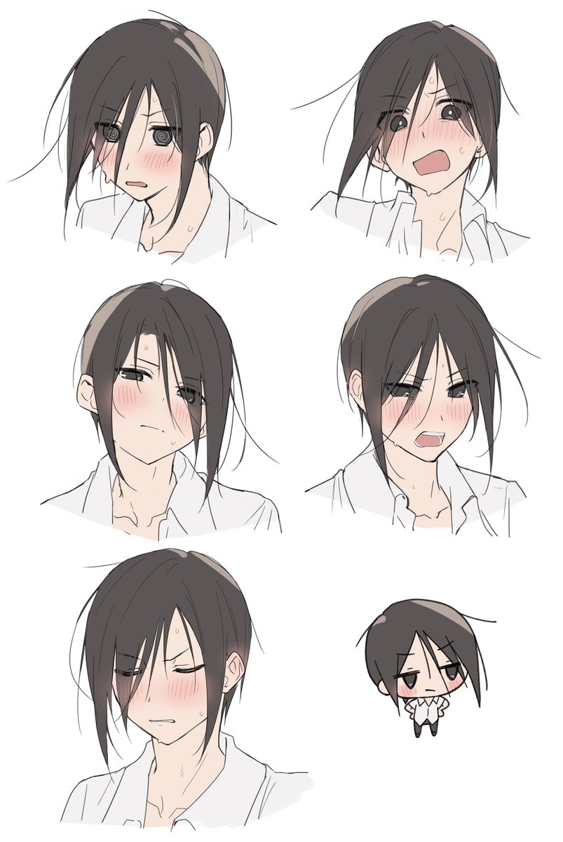 mohukok's tweet image. 赤面