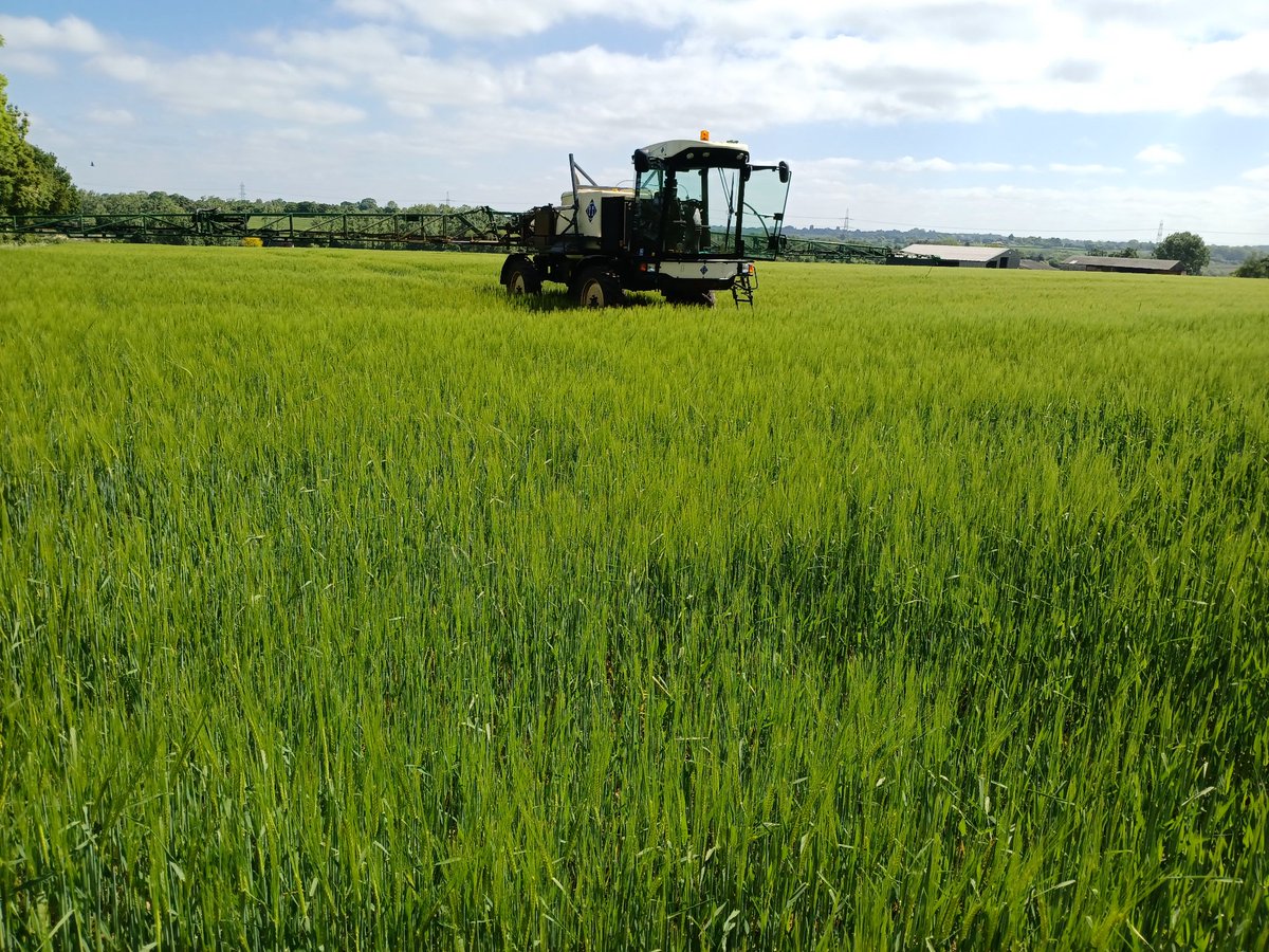 Last pass for the sprayer 
Combine next #harvest25