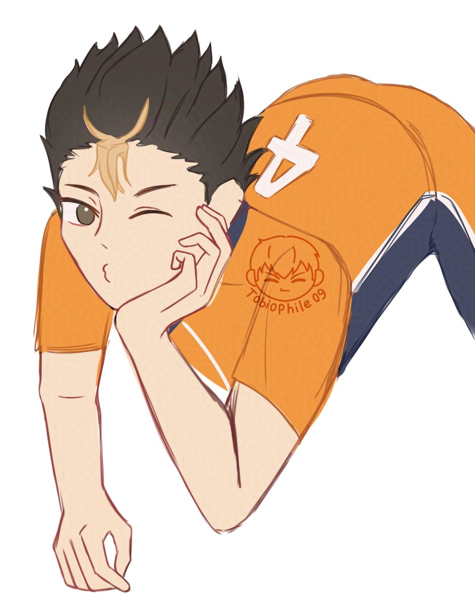 Pemandangan normal di Karasuno🐦‍⬛
#KYG_4WEEKSKETCH