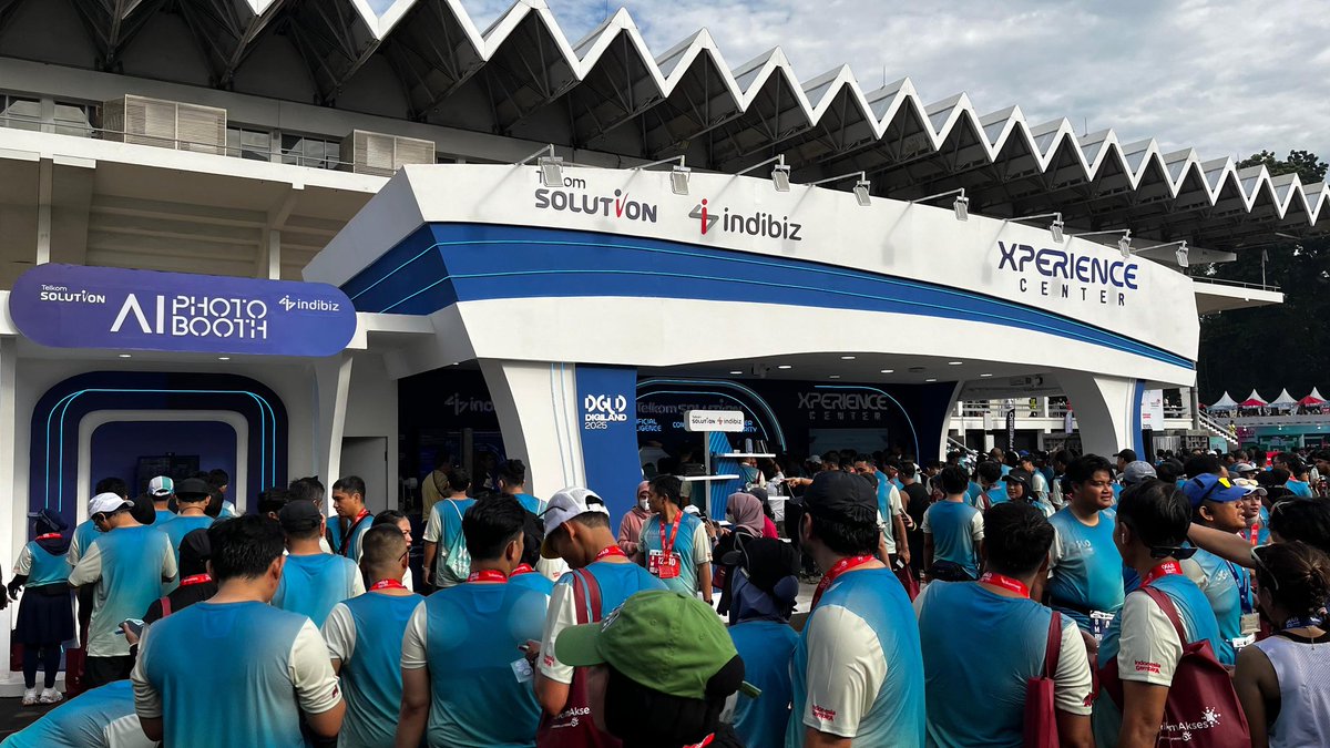 Event Digiland makin rame berkat spot satu ini, Xperience Center jadi tempat paling dicari peserta, Bisa foto, konsultasi, dan cari inspirasi digital bareng Telkom, #IndibizExperienceCenter emang pusatnya solusi!