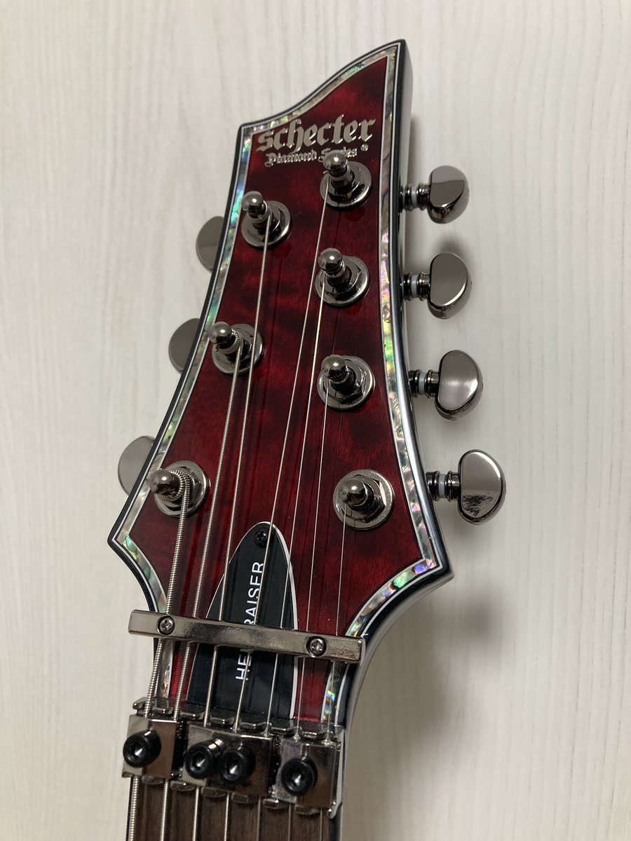 forest08_'s tweet photo. 「MNG」 Schecter Hellraiser c-7 FR

ついに届きました‼️‼️
カッコよすぎてやばいです...
これで7弦の曲沢山弾きます‼️ https://t.co/uTxpoETFVS