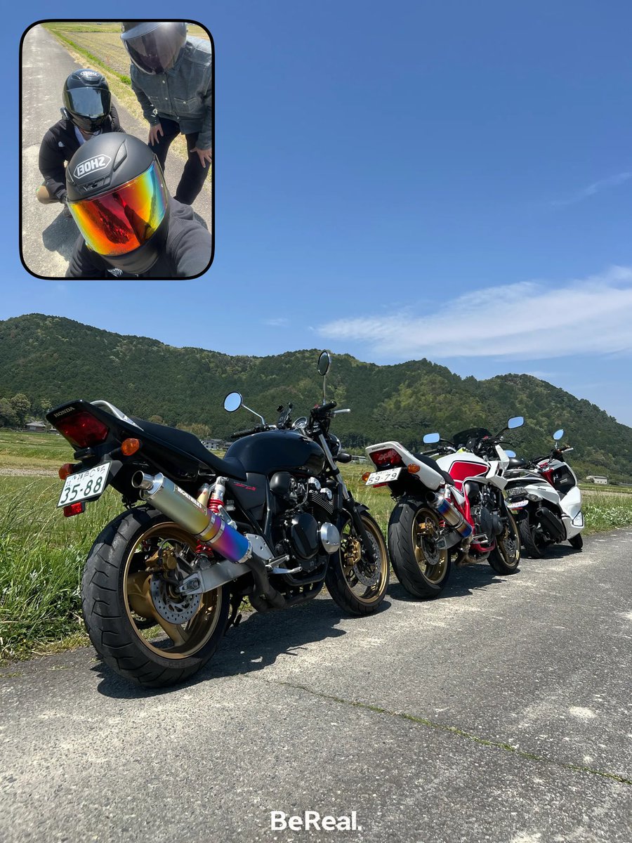 SOU_BOLDOR's tweet photo. 誕生日がきたので更新！
(１ヶ月以上前に笑)

名前:そう
年齢:19
性別:男
住み:神戸
車種:CB400SB、アドレスv125s
好き:ツーリング、ラーメン、Mrs. GREEN APPLE

一言:バイク友達欲しいです！
特に同世代の友達全くいないので増やしたいです！！！
話しかけて下さい🙇‍♂️
#バイク乗りとして軽く自己紹介 https://t.co/29KA9fNqCq