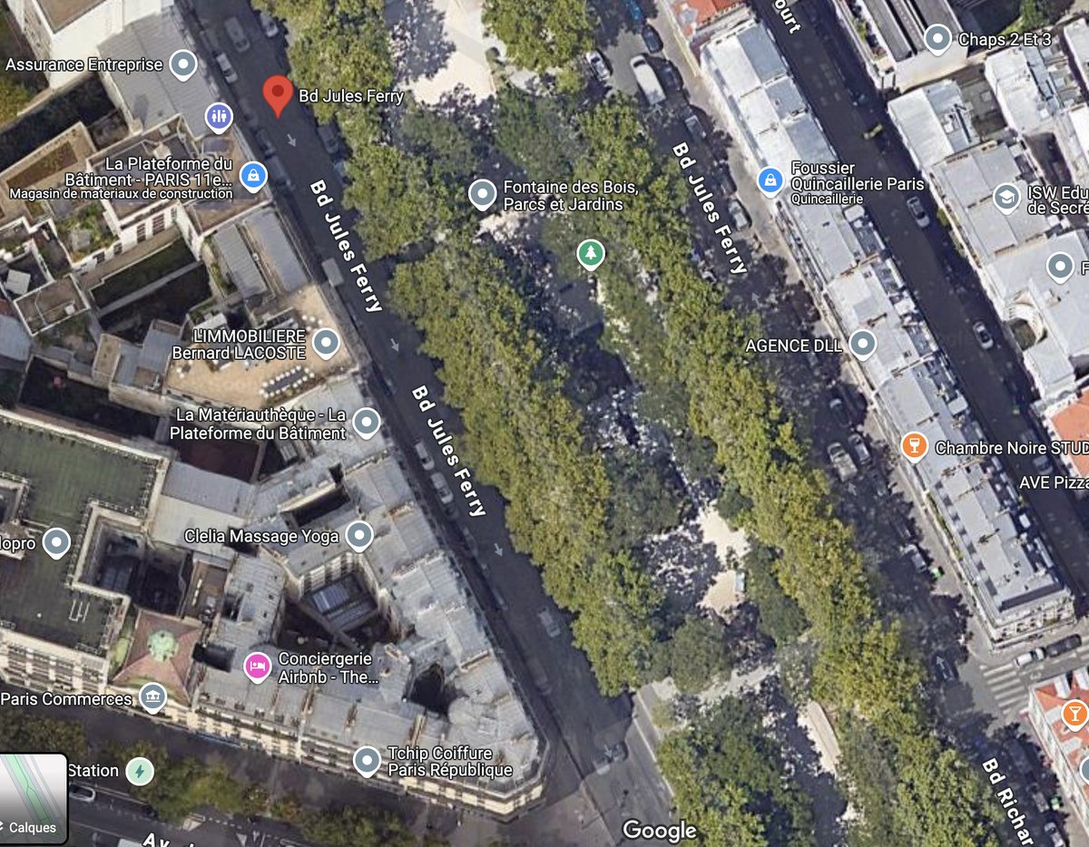 GaniaDev's tweet photo. @BarthoJSimpson @IanBrossat Le mythe de la chaussée sans places de stationnement va falloir arrêter 2 min, vu les prix des parkings. Que ce soit pour les résidents de Paris ou pour ceux qui sont obligés de passer par Paris, les gens doivent ov s'arrêter.
En plus il y a déjà un parc au centre du boulevard https://t.co/KIRCnF1PEb