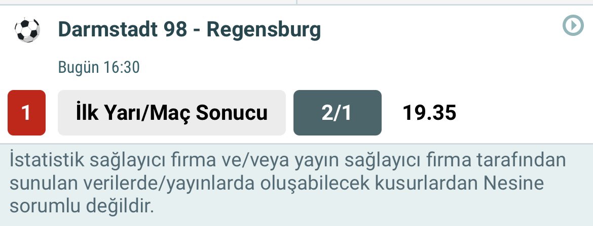 Güven :  ⭑  ✩ ✩ 

Bol Şans ☘️