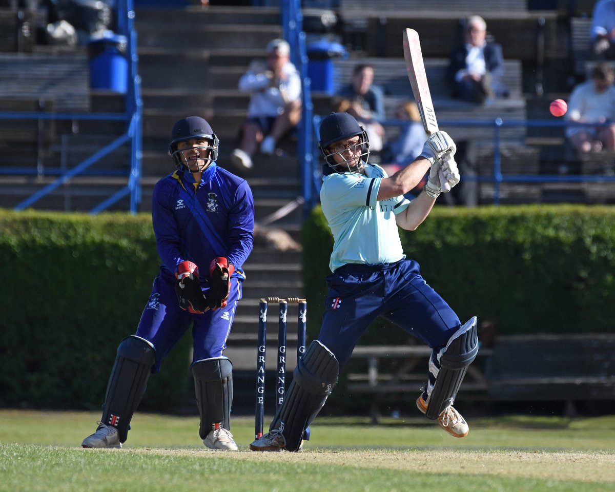 Action photos of Grange chasing Heriot’s total of 266/9. Excellent century from Jamie Crawley in yesterday’s  Eastern Premier League game for Grange to reach 247/8. An excellent game of cricket.