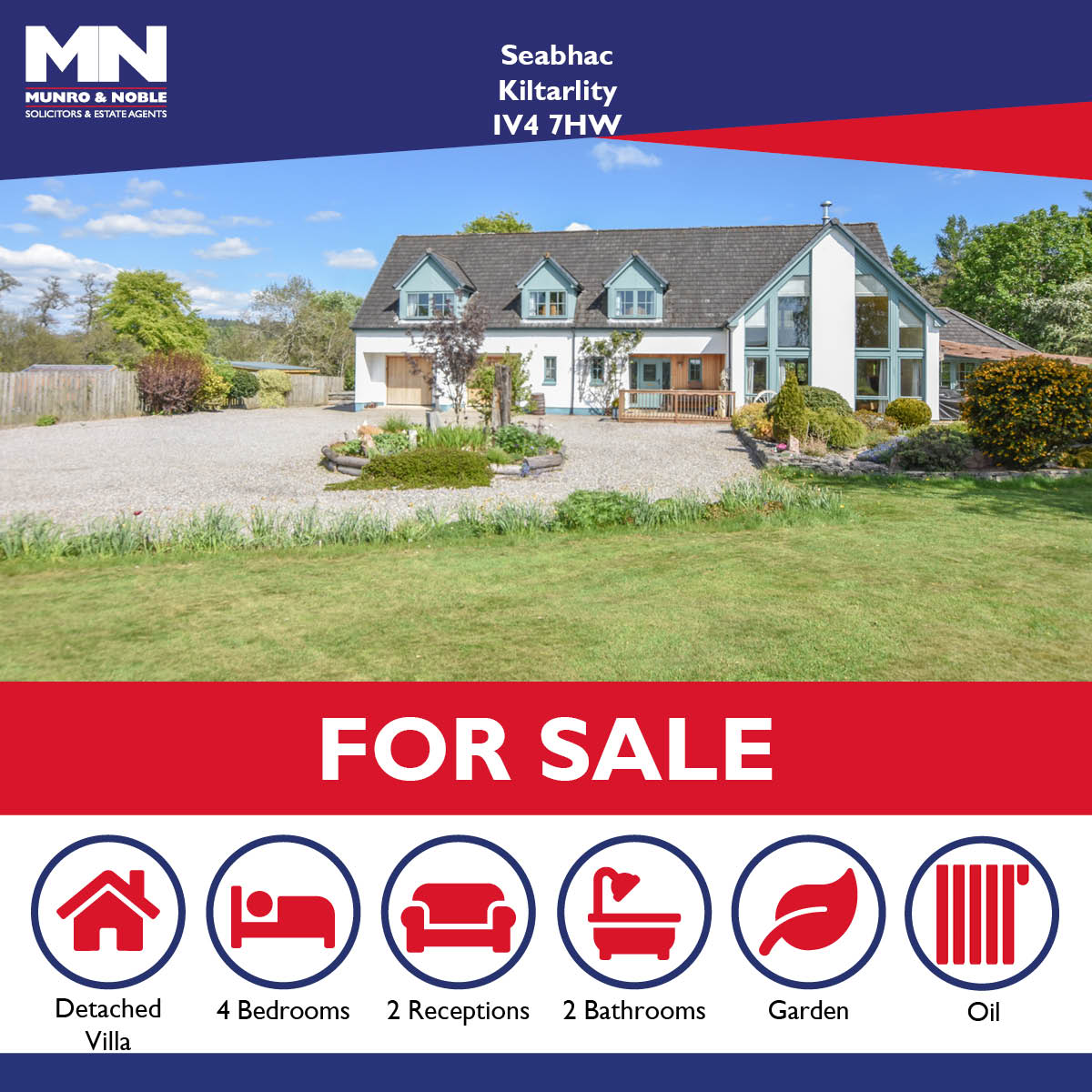 Munro and Noble's property of the day at Midday. To find out more go to munronoble.com/property/seabh… or call our Property team on 01463 22 55 33