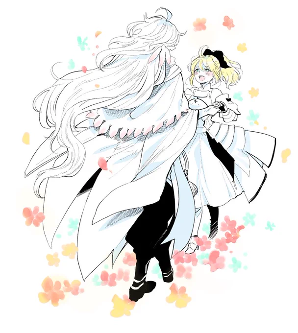 セイバーちゃん描きたいけど時間がねえ!ので再放送