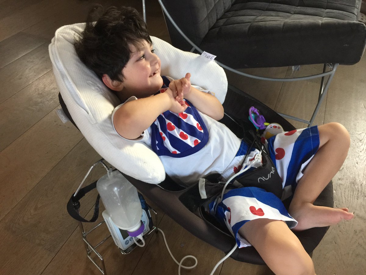 Geen Noa thuis. 
Altijd weer confronterend.