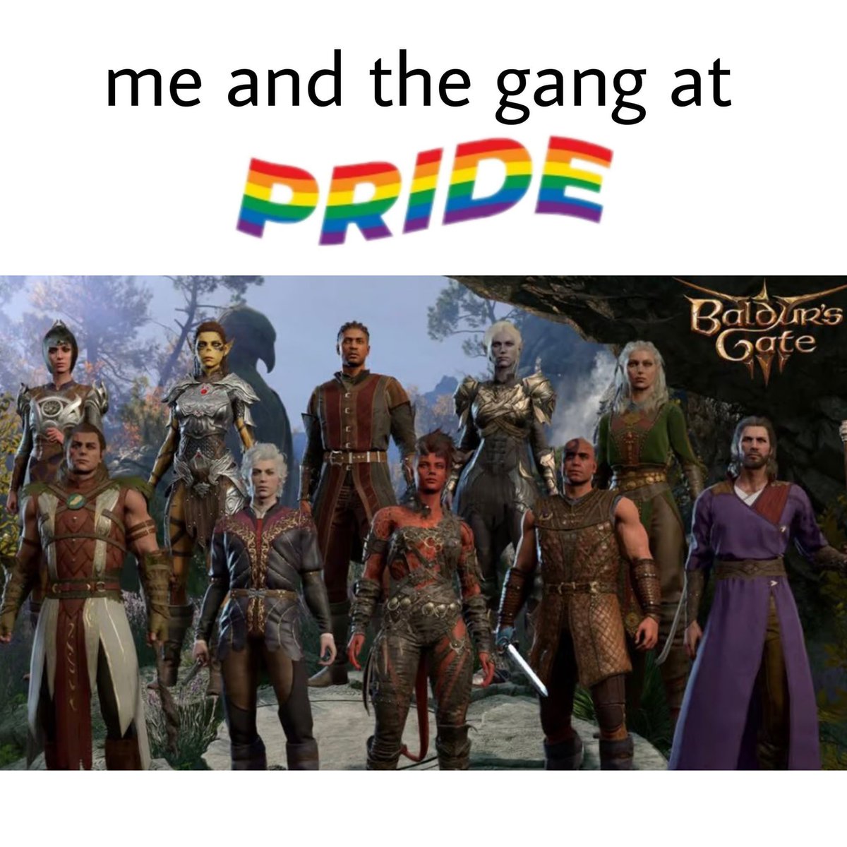 LadySapphyre's tweet photo. Baldur’s Gay 🙂‍↕️🙂‍↕️ https://t.co/yjp74KcSaZ