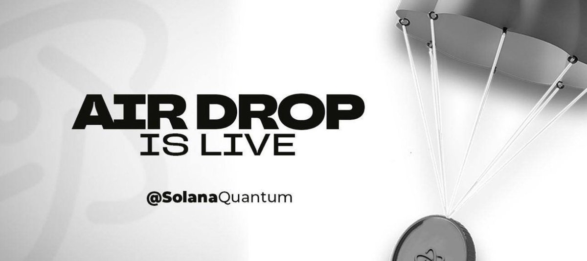 Raychainblock's tweet image. First 460 Solana wallets gets a guaranteed $Quant Airdrop 🪂 ⚛️

Drop your $SOL address 👇🏻

💟 &amp;amp; 🔁 + Follow 🔔

Check your wallet in 24 hours