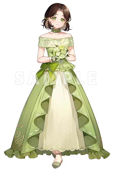 若木スミレ様 新衣装のお仕立てをさせていただきました! 1周年おめでとうございます!
