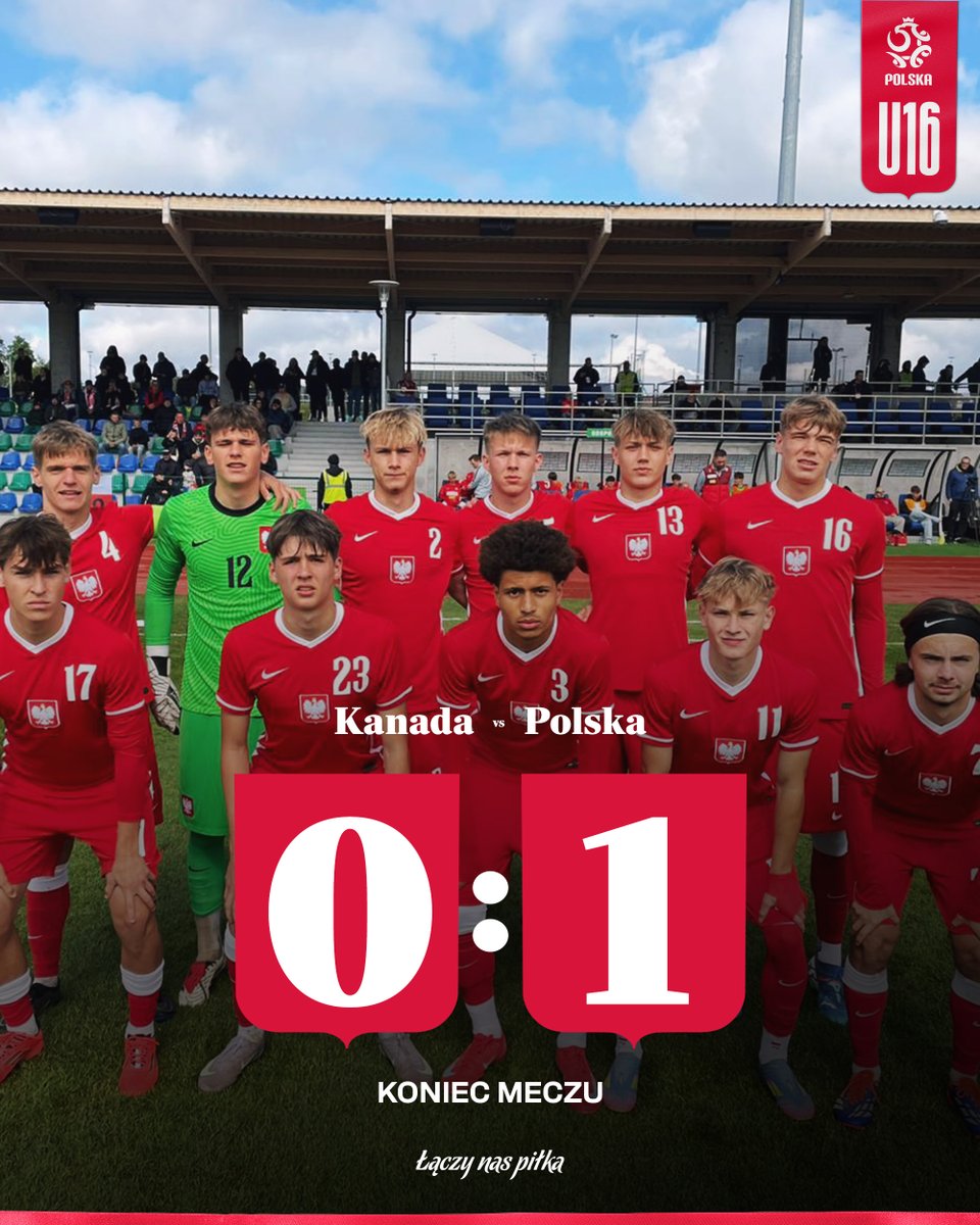 LaczyNasPilka's tweet image. W meczu rozgrywanym w ramach turnieju UEFA Development reprezentacja Polski do lat 16 pokonała Kanadę. 👏

Gola dla naszego zespołu strzelił Antoni Kapusta. ⚽
_____
#CANPOL 🇨🇦🇵🇱 0:1
