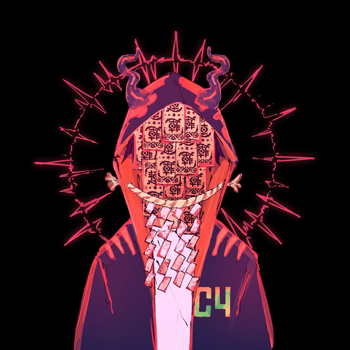 連連ライブの映像を作って下さった霞棲めめさん(@ome_meee )のイラスト