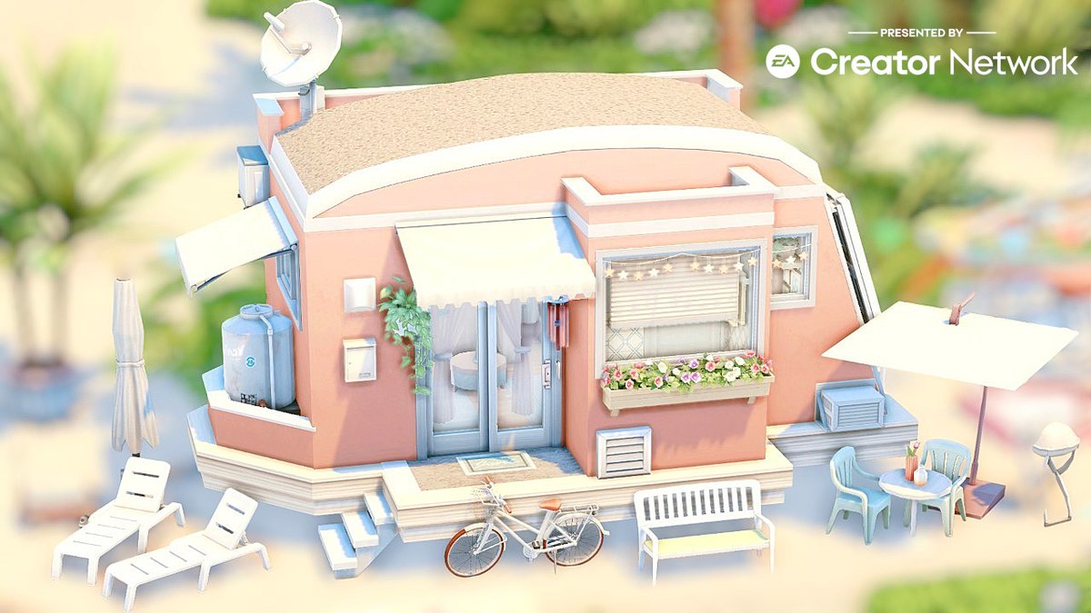 flubs79's tweet image. my new speed build is now online 🏖️ this time i have made a cute family beach caravan in sulani - have fun with the video 🌴🩷 #thesims4 #EACreatorNetwork #eapartner #showusyourbuilds @TheSims
Youtube Video - youtu.be/rps95IRnJOA?si…