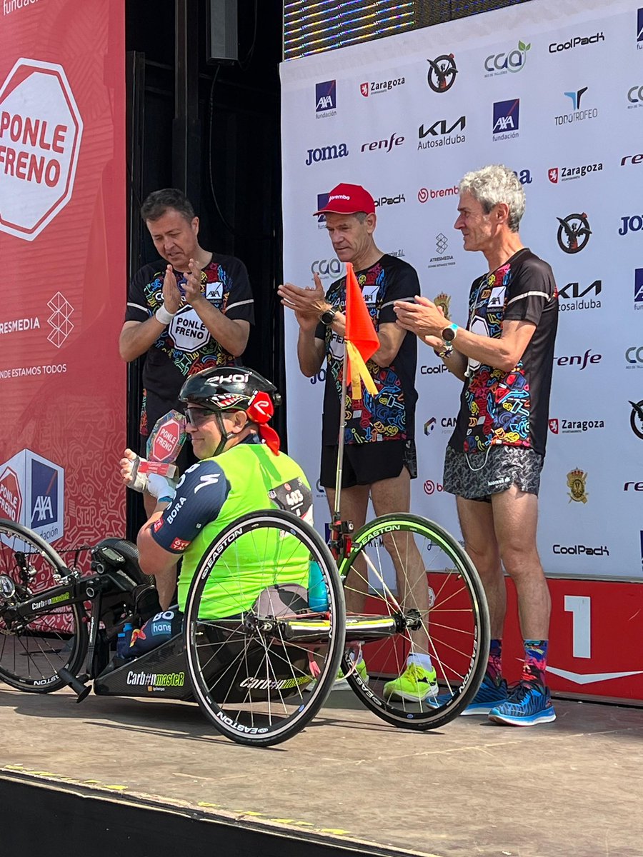 Un año más… ¡#PonleFrenoZaragoza❤️! 

Y nuevo récord: casi 3.000 corredores ✨ Gracias por uniros a esta causa por la prevención de los accidentes de tráfico.

La recaudación íntegra ya está en manos de <a href="/AESLEMEONLINE/">AESLEME</a> 🫡