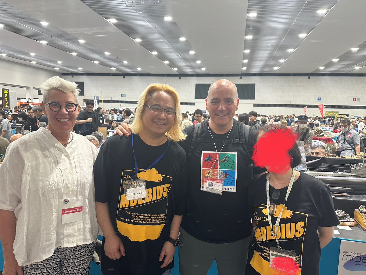 scale model challenge主催のRobert氏に作品を見ていただきました！アドバイスも頂き感謝です！！