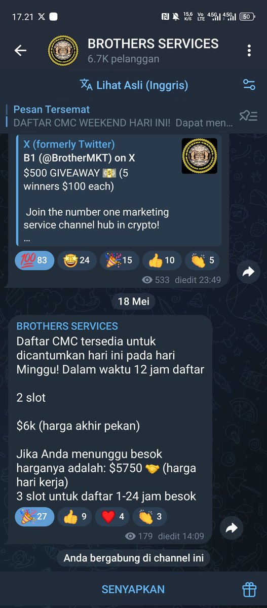 thelifeofalexia's tweet photo. @BrotherMKT Good luck king @BrotherMKT 🚀 https://t.co/nfQjqgmKg1
