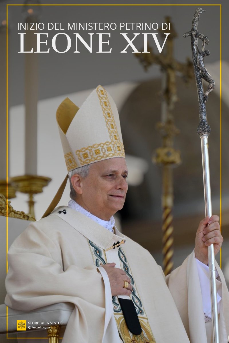TerzaLoggia's tweet photo. Nella Messa di inizio Pontificato, il Santo Padre Leone XIV ha ricordato che amore e unità sono le colonne su cui Pietro è chiamato a costruire la Chiesa. Solo nell’amore di Dio possiamo davvero amare i nostri fratelli e costruire una comunità fondata sulla pace e la fraternità. https://t.co/Hxv2VzhWxo