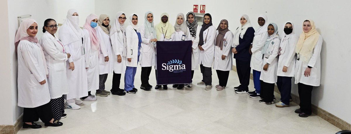KAU_Health's tweet photo. Under the patronage of the President of King Abdulaziz University, and in the presence of Dr. Mohammed Al-Amoudi, Vice President for Business and Knowledge Creativity, we proudly celebrate the university hospital’s chartering of the Alpha Gamma Mu Chapter by Sigma Theta Tau International — becoming the third hospital outside the U.S. to earn this global recognition.

#SigmaThetaTau #Nursing #KingAbdulazizUniversity
